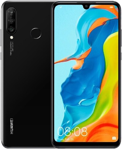 Huawei P30 Lite Dual Sim (4GB+128GB) Midnight Black